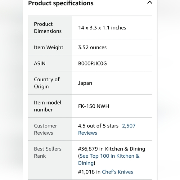 ❤️BUY 2 GET 1 FREE  Kyocera Ceramic Kitchen Knife - Black and White - Picture 9 of 12